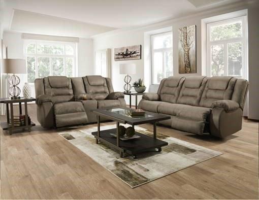 2 piece gray living room deals set